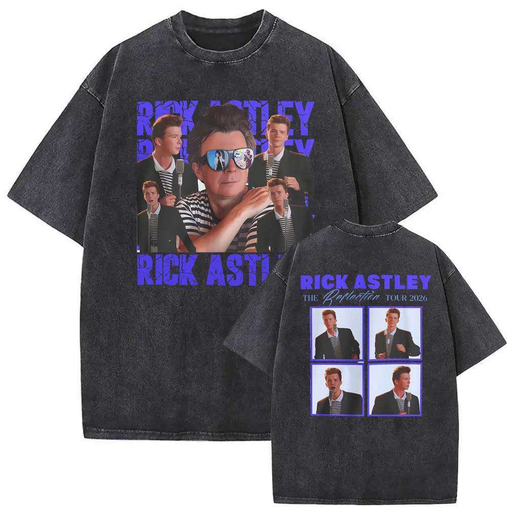 Rick Astley Reflection Tour Graphic Tshirts Men Women Harajuku Street Vintage Washed T Shirt Hot Sale Short Sleeve Tshirt S
Rick Astley Reflection Tour Graphic Tshirts Men Women Harajuku Street Vintage Washed T Shirt Hot Sale Short Sleeve Tshirt S