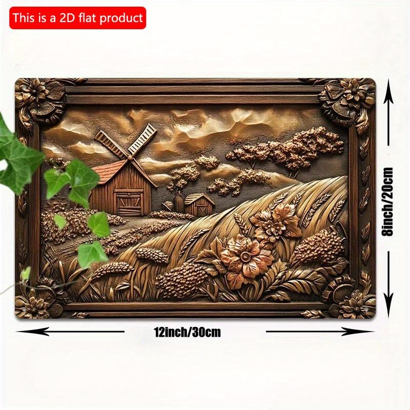 2d flat 30*20 см Room Decor Rustic Windmill & Red Barn Wooden Wall Art, Vintage Wooden Sign Decor, Водонепроницаемый, Устойчив к погодным условиям 30x20cm
2d flat 30*20 см Room Decor Rustic Windmill & Red Barn Wooden Wall Art, Vintage Wooden Sign Decor, Водонепроницаемый, Устойчив к погодным условиям 30x20cm