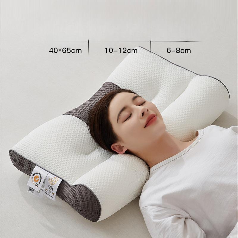Трехмерная подушка для вытяжения, шейный позвонок, подушка, ядро, помогающая спящим на боку спать, одинарная пара подушек, дышащая, для всей головы