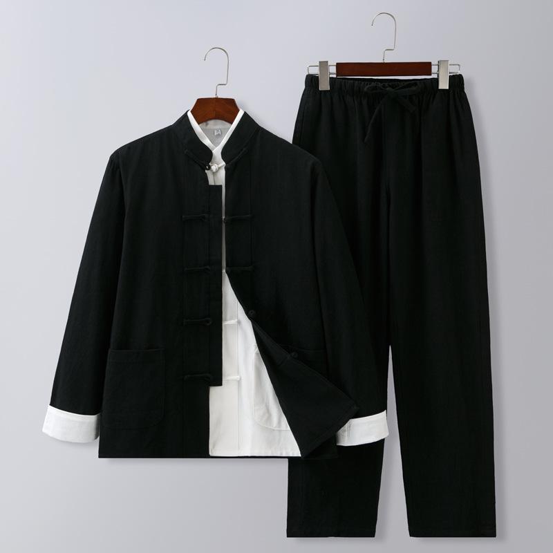 Men s Cotton and Linen Tang Suit Set - Long Sleeve, Spring & Autumn Style 3XL
Men s Cotton and Linen Tang Suit Set - Long Sleeve, Spring & Autumn Style 3XL