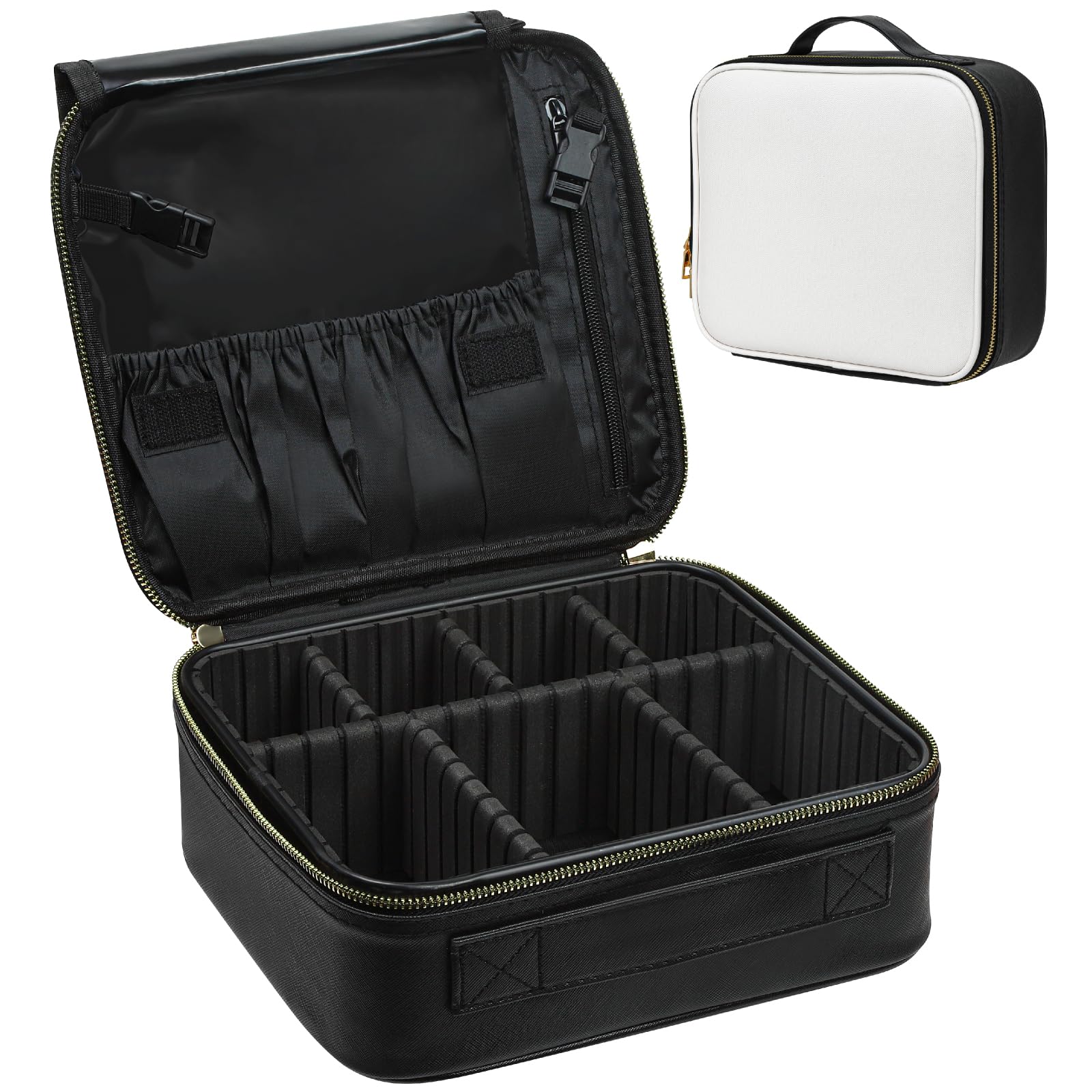 Коробка для макияжа Colulu с большим зеркалом, удобная для нанесения макияжа и косметики, косметичка для путешествий, вместимость, высококачественный вид, для переноски, хранения, косметичка, (белый) белый
Коробка для макияжа Colulu с большим зеркалом, удобная для нанесения макияжа и косметики, косметичка для путешествий, вместимость, высококачественный вид, для переноски, хранения, косметичка, (белый) белый