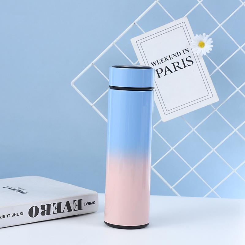 Gradient Color 304 Stainless Steel Vacuum Tumbler with Smart Touch Temperature Display for Christmas Gift Sports Drinkware As Shown
Gradient Color 304 Stainless Steel Vacuum Tumbler with Smart Touch Temperature Display for Christmas Gift Sports Drinkware As Shown