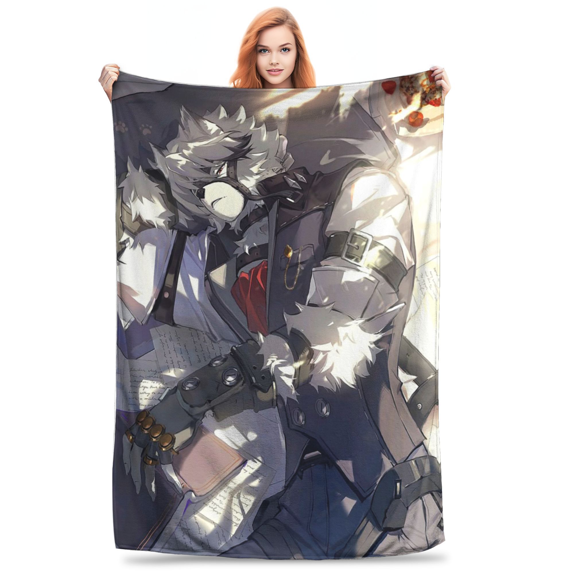 Zenless Zone Zero - Von Lycaon Blanket Multi-function Flannel Sofa Throw Blanket for Home Bedroom Travel Throws Bedspread Quilt 80x120cm
Zenless Zone Zero - Von Lycaon Blanket Multi-function Flannel Sofa Throw Blanket for Home Bedroom Travel Throws Bedspread Quilt 80x120cm