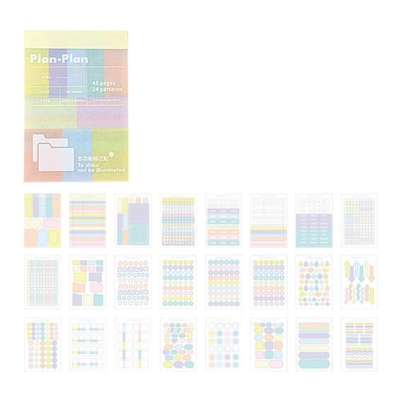 Multipurpose Adhesive Note Sticker Classroom Indexing Paper Bright Color 24 Pattern For School Work Daily Reminder жёлтый
Multipurpose Adhesive Note Sticker Classroom Indexing Paper Bright Color 24 Pattern For School Work Daily Reminder жёлтый