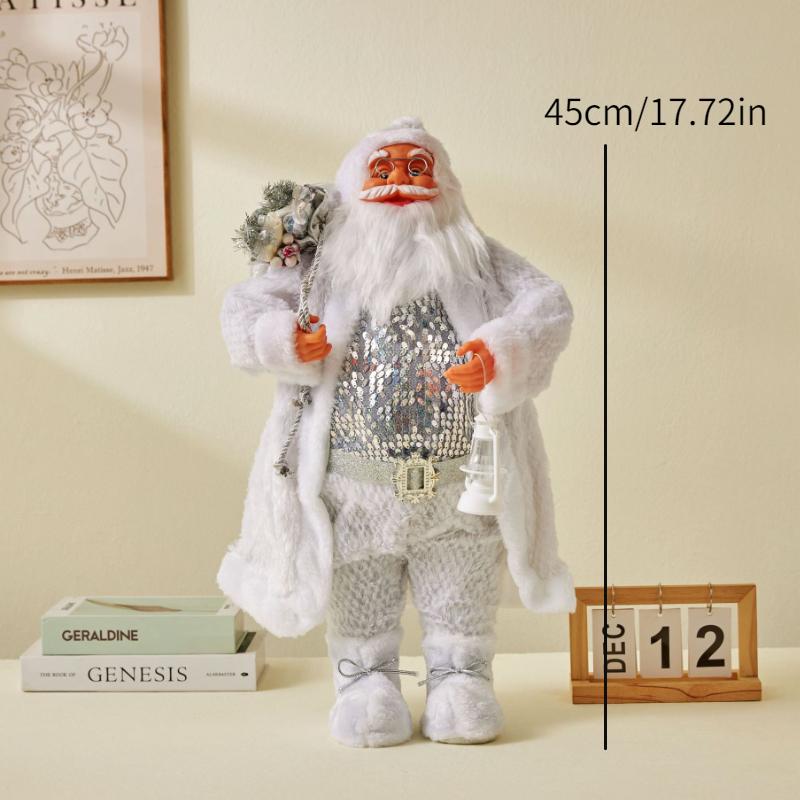 45см Большая кукла Санта Клауса Рождественские украшения для елки Офисные украшения Новый год Детский подарок Декор Принадлежности для вечеринки Навидад Рождество
45см Большая кукла Санта Клауса Рождественские украшения для елки Офисные украшения Новый год Детский подарок Декор Принадлежности для вечеринки Навидад Рождество