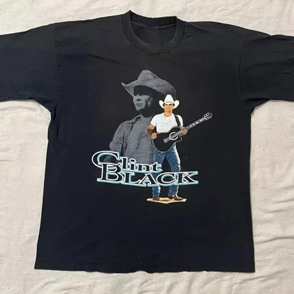 Clint Black concert tour black T-shirt S to 3XL, Clint Black Unisex Tee 2XL
Clint Black concert tour black T-shirt S to 3XL, Clint Black Unisex Tee 2XL