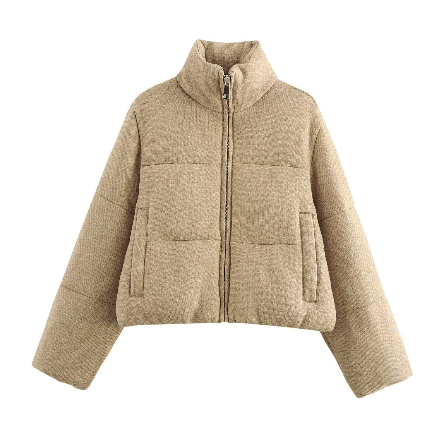 European & American Style Stand Collar Long Sleeve Women’s Warm Cotton Jacket Extra Small
European & American Style Stand Collar Long Sleeve Women’s Warm Cotton Jacket Extra Small