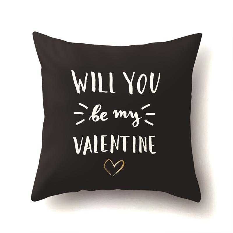 Ins Style Creative Black And White Style Polyester Pillow Case Car Ornament Home Print Waist Cushion Pillow Case No pillow core
Ins Style Creative Black And White Style Polyester Pillow Case Car Ornament Home Print Waist Cushion Pillow Case No pillow core