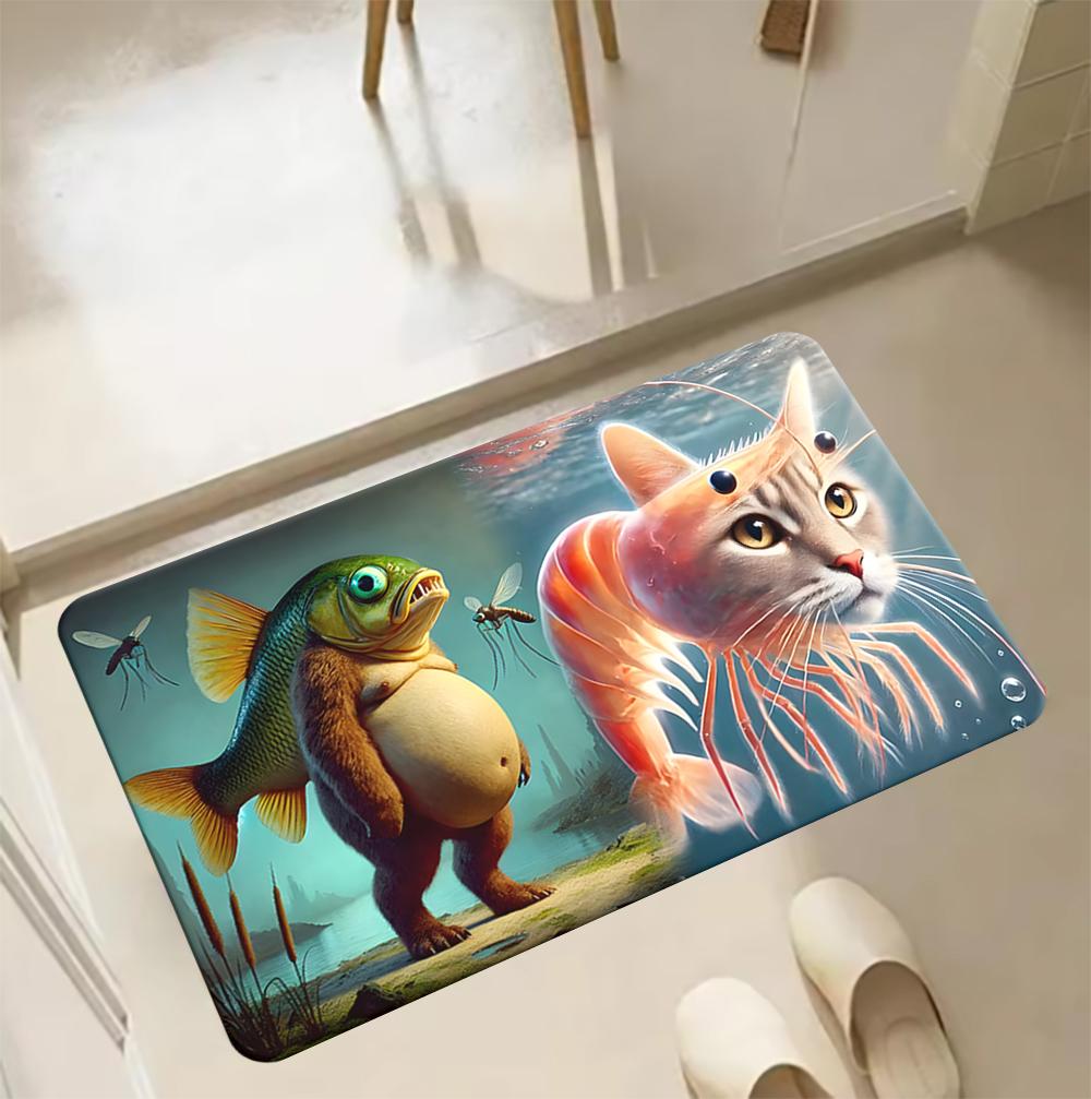 VIKAMA Tung Tung Sahur Italian Brainrot Creative Blankets Non-slip Floor Mats Bedroom Bathroom Home Decoration 40cmx60cm
VIKAMA Tung Tung Sahur Italian Brainrot Creative Blankets Non-slip Floor Mats Bedroom Bathroom Home Decoration 40cmx60cm