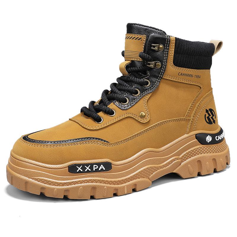 Men s shoes autumn and winter new casual Martin boots outdoor hiking boots men s high-top retro thick-soled tooling short boots 44
Men s shoes autumn and winter new casual Martin boots outdoor hiking boots men s high-top retro thick-soled tooling short boots 44