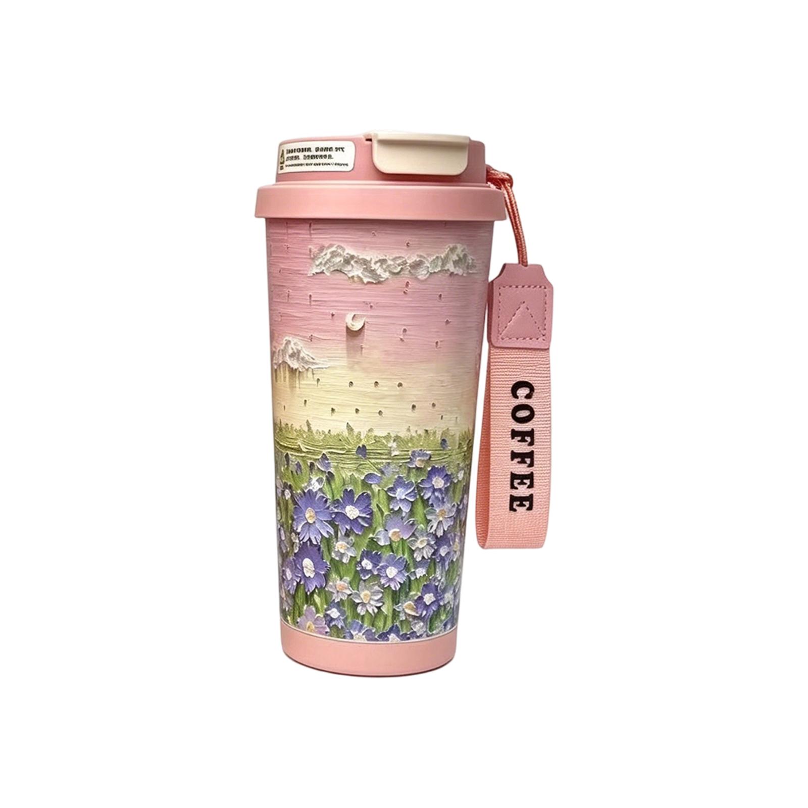 Stainless Steel Vacuum Insulated Travel Mug Portable Large Capacity Thermal Coffee Cup with Leak Proof Lid and Carry Strap for Car and Outdoor Use One Size
Stainless Steel Vacuum Insulated Travel Mug Portable Large Capacity Thermal Coffee Cup with Leak Proof Lid and Carry Strap for Car and Outdoor Use One Size