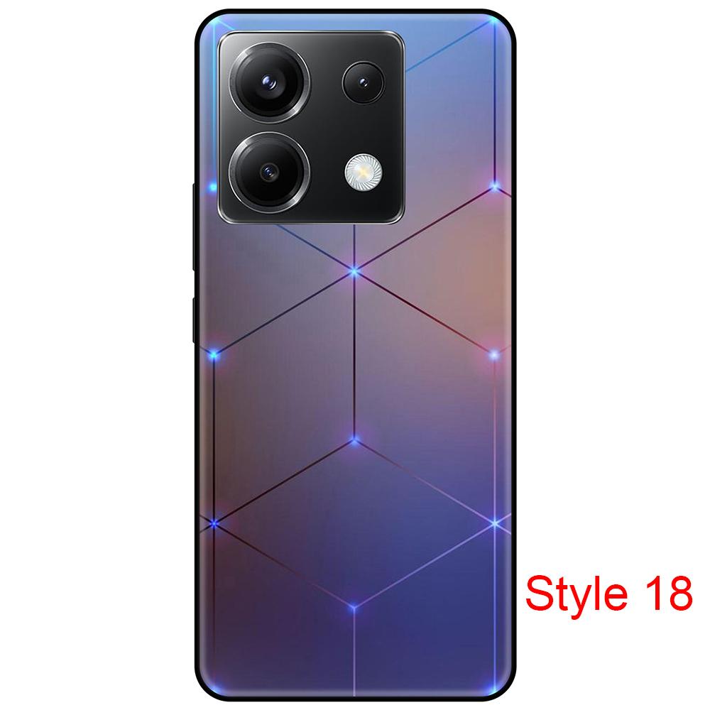 Чехол для PocoX6 5G 6,67 дюйма, черные мягкие роскошные чехлы на Poco X6, ультратонкий противоударный бампер из ТПУ, милый мультфильм Poco X6-Style 18
Чехол для PocoX6 5G 6,67 дюйма, черные мягкие роскошные чехлы на Poco X6, ультратонкий противоударный бампер из ТПУ, милый мультфильм Poco X6-Style 18