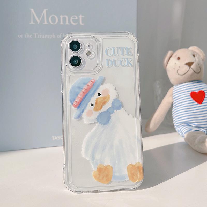 Мультяшный милый чехол для телефона с уткой, подходит для iPhone 13, iPhone 15, iPhone 16 Pro Max iPhone 16 Pro Max
Мультяшный милый чехол для телефона с уткой, подходит для iPhone 13, iPhone 15, iPhone 16 Pro Max iPhone 16 Pro Max