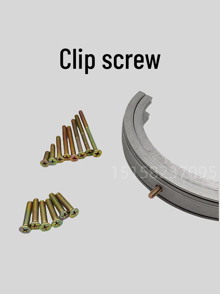 PE Hot Melt Butt Welder Pipe Accessory Clamp Fixture 160 Two-ring Clip Screw Set
PE Hot Melt Butt Welder Pipe Accessory Clamp Fixture 160 Two-ring Clip Screw Set