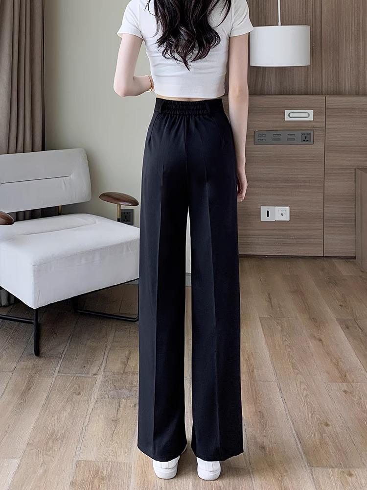 Petite High-Waisted Wide-Leg Pants, Spring Style with Drape for Pear-Shaped Bodies, Casual Suit Design S
Petite High-Waisted Wide-Leg Pants, Spring Style with Drape for Pear-Shaped Bodies, Casual Suit Design S
