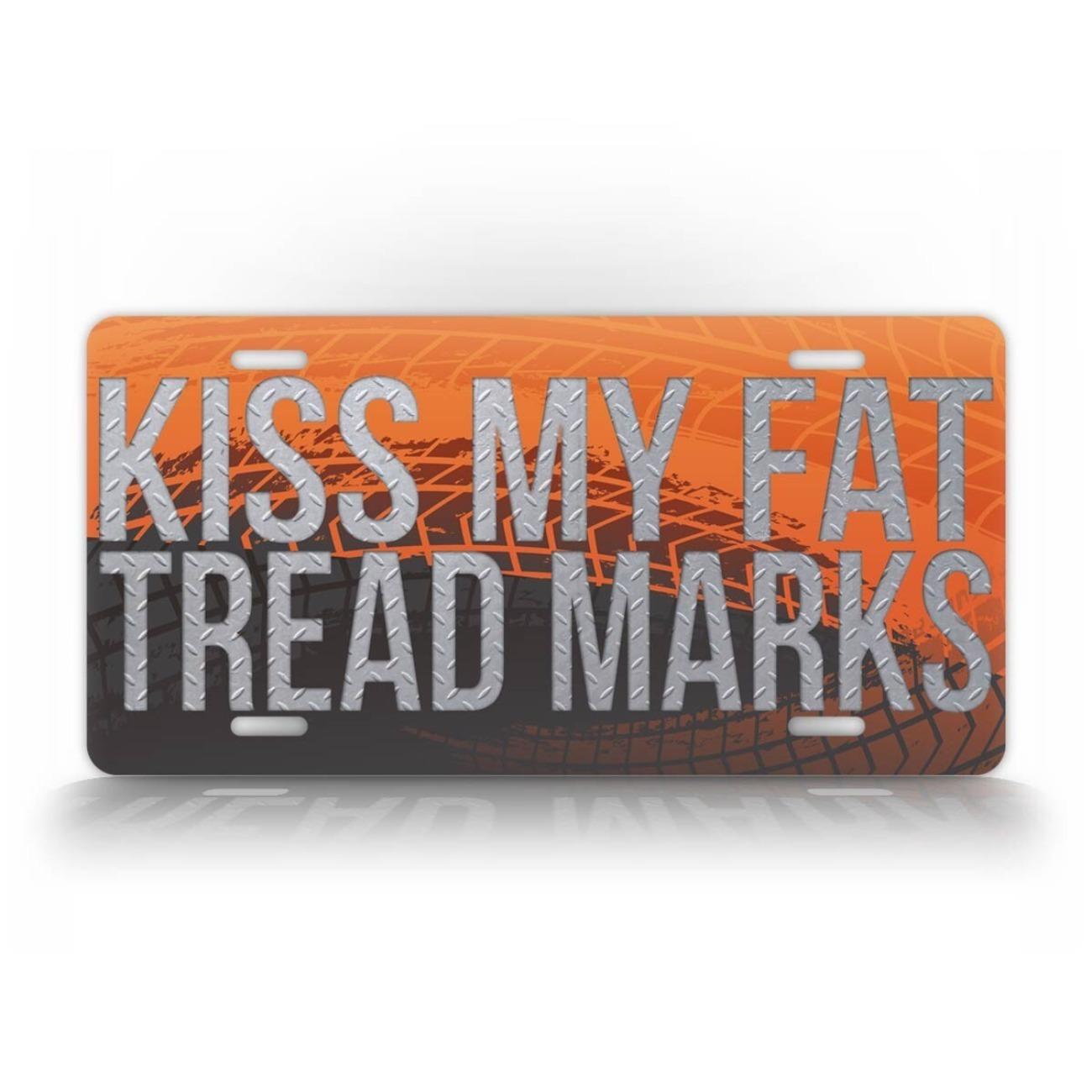 Personalized Kiss My Fat Tread Marks Novelty Metal Sign Garage Wall Decor білий
Personalized Kiss My Fat Tread Marks Novelty Metal Sign Garage Wall Decor білий