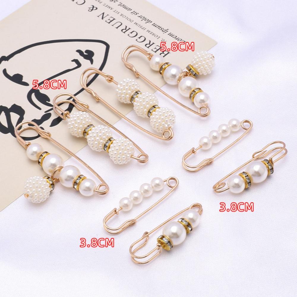 8-Piece Pearl Waist Adjusting Safety Pins, Elegant Pants Waist Cincher Brooch, Ideal Choice for Daily Clothing Repair
8-Piece Pearl Waist Adjusting Safety Pins, Elegant Pants Waist Cincher Brooch, Ideal Choice for Daily Clothing Repair