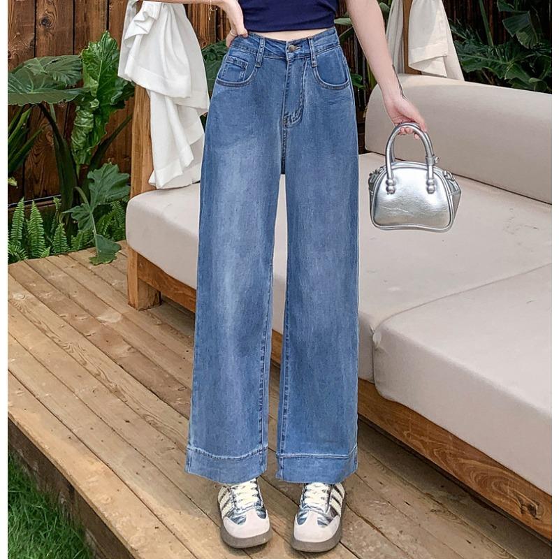 DIMANAF 2025 Summer Tencel Jeans Women Blue Pants Female Elastic Basic High Waist Trousers Long Pants 5XL
DIMANAF 2025 Summer Tencel Jeans Women Blue Pants Female Elastic Basic High Waist Trousers Long Pants 5XL