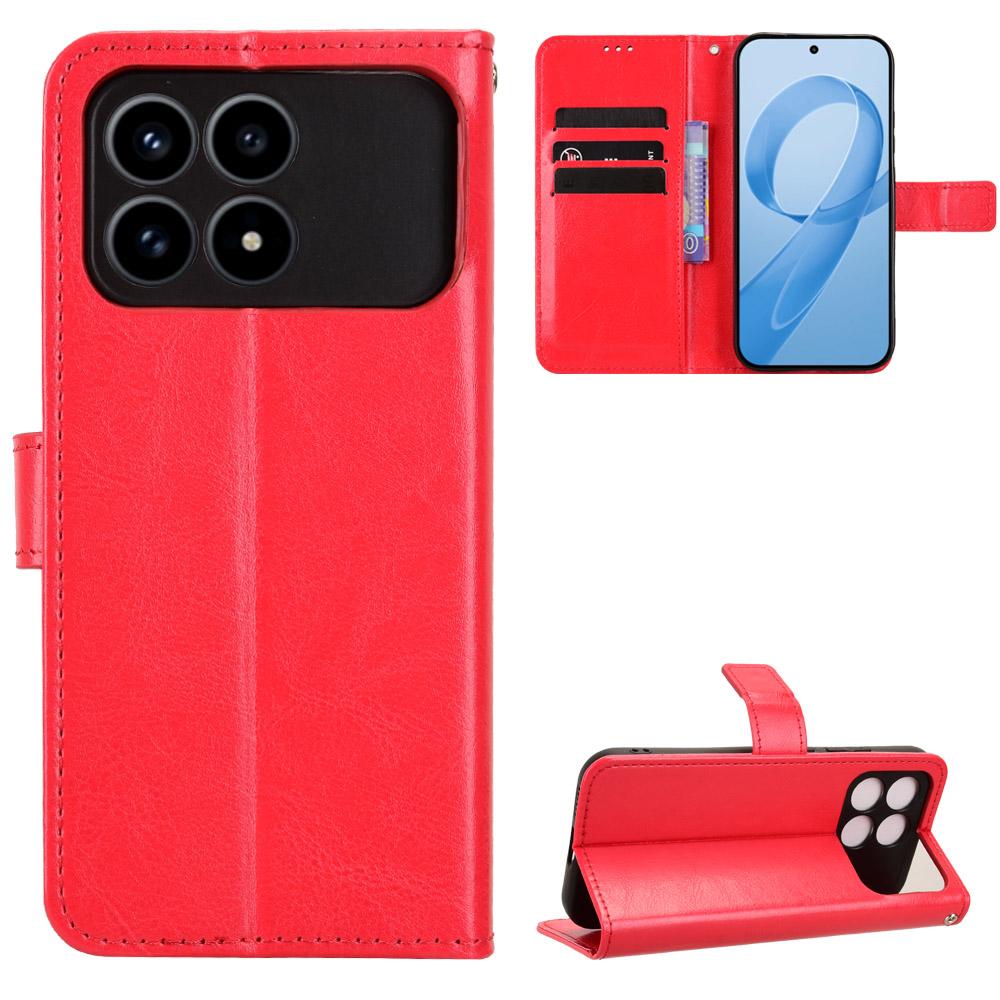 For Xiaomi Poco F8 Pro/Redmi K90 5G PU Leather Case with Strap Crazy Horse Texture Phone Wallet Cover
For Xiaomi Poco F8 Pro/Redmi K90 5G PU Leather Case with Strap Crazy Horse Texture Phone Wallet Cover