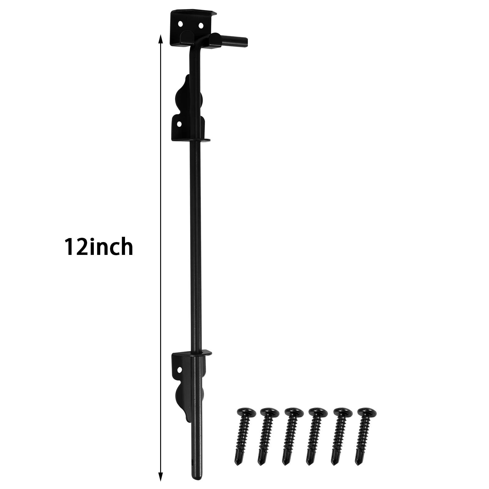 Комплект шпингалета для ворот 18 дюймов Сверхпрочный железный засов для ворот Напольный засов Многоцелевой напольный засов для забора Ворота Двери Стопор
Комплект шпингалета для ворот 18 дюймов Сверхпрочный железный засов для ворот Напольный засов Многоцелевой напольный засов для забора Ворота Двери Стопор