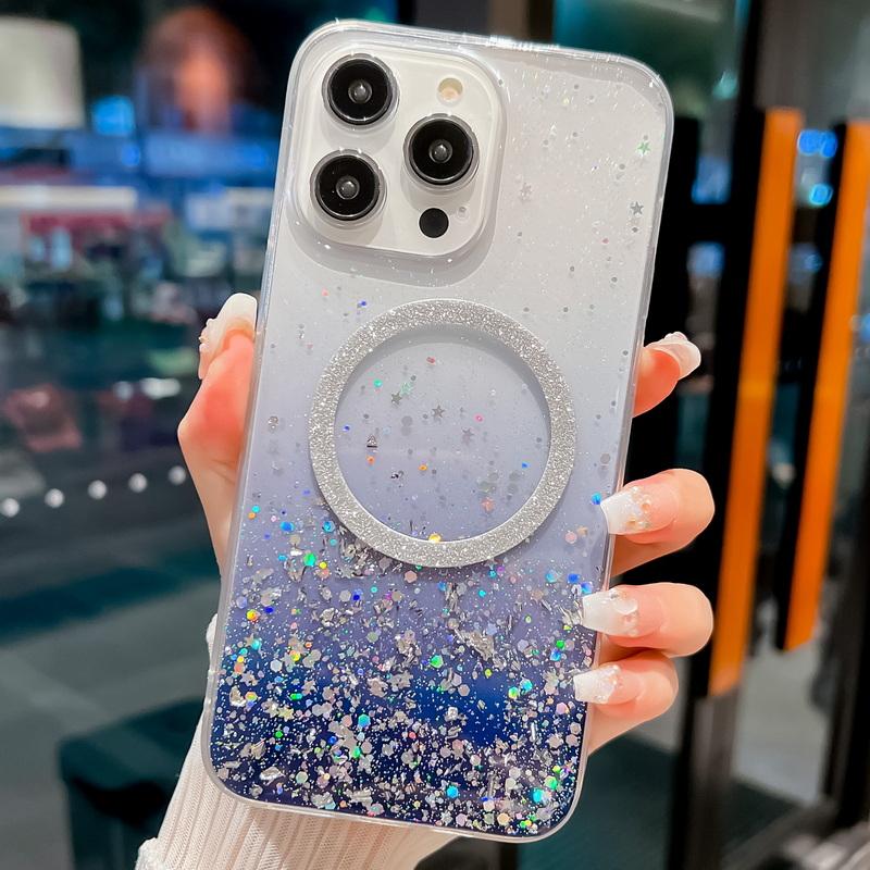 Для Iphone 15 Pro 14 13 12 11 противоударный чехол с градиентом и блестками, блестящий цвет, магнитный корпус, эпоксидный противоударный чехол
Для Iphone 15 Pro 14 13 12 11 противоударный чехол с градиентом и блестками, блестящий цвет, магнитный корпус, эпоксидный противоударный чехол