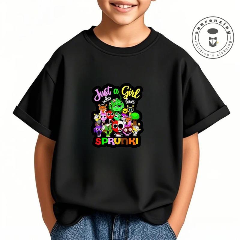 Kids T Shirts Game Sprunki Incredibox Cartoon Print Boys T Shirt Summer Casual Short Sleeve Baby Girls Clothes Children Tee Tops 150
Kids T Shirts Game Sprunki Incredibox Cartoon Print Boys T Shirt Summer Casual Short Sleeve Baby Girls Clothes Children Tee Tops 150