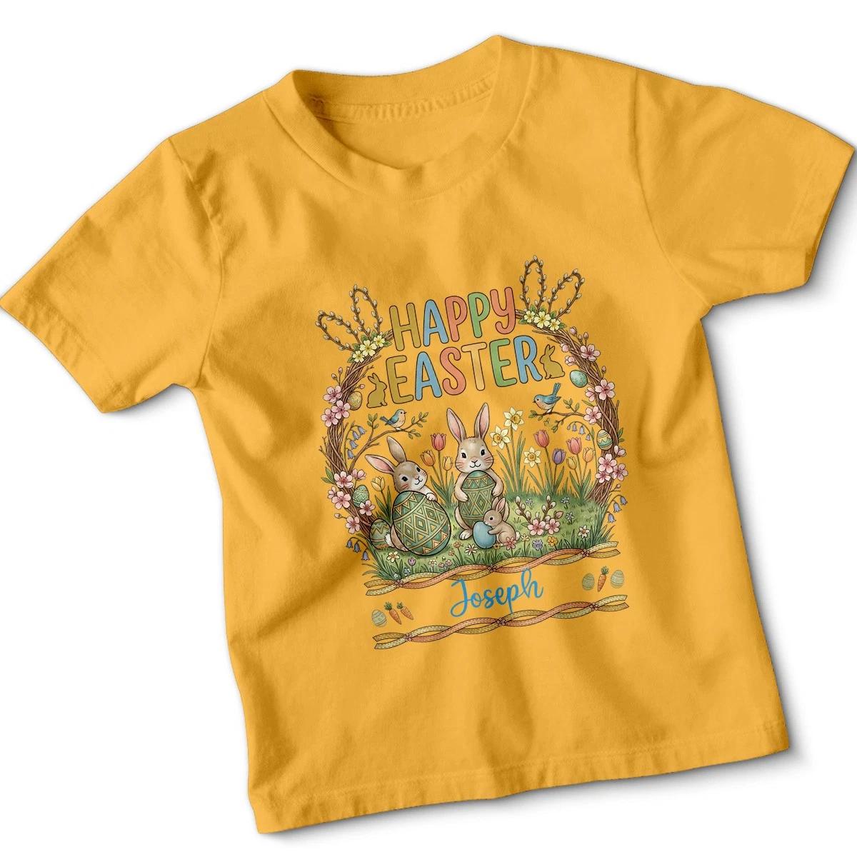 Personalised Hoppy Easter Kids Boys Girls TShirt Costume Fancy Dress L
Personalised Hoppy Easter Kids Boys Girls TShirt Costume Fancy Dress L