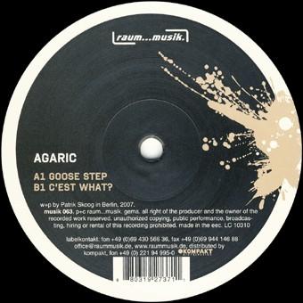 12inch Record AGARIC - Goose Step / C est What MUSIK063 Raum...musik 2007 Germany Dance & Electronica Used
12inch Record AGARIC - Goose Step / C est What MUSIK063 Raum...musik 2007 Germany Dance & Electronica Used