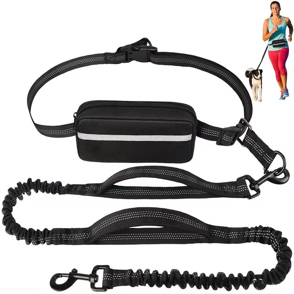 Hands Free Dog Leash with Zipper Pouch Dual Padded Handles and Durable Bungee for Walking Jogging Running Dog Pet чёрный
Hands Free Dog Leash with Zipper Pouch Dual Padded Handles and Durable Bungee for Walking Jogging Running Dog Pet чёрный