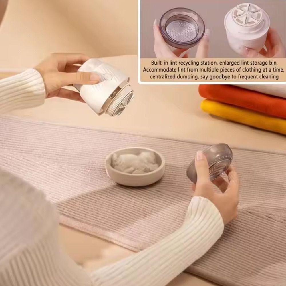 Fabric Hairball Trimmer Type-C Rechargeable Fabric Trimmer Household Hairball Epilator 2
Fabric Hairball Trimmer Type-C Rechargeable Fabric Trimmer Household Hairball Epilator 2