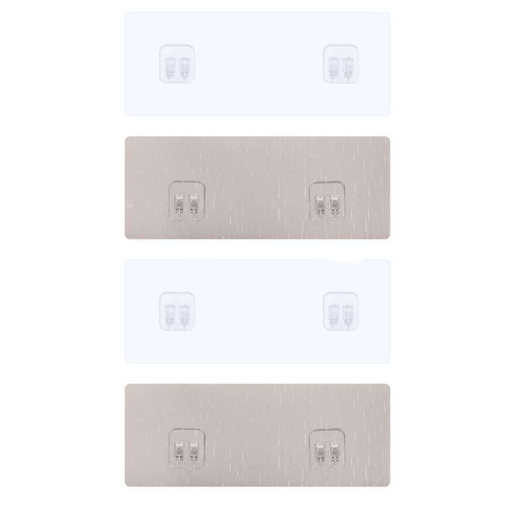 4 pcs With Hooks Screw Hook Hanger Adhesive Hook Rag Organizer Waterproof Towel Racks Shelf Sticker
4 pcs With Hooks Screw Hook Hanger Adhesive Hook Rag Organizer Waterproof Towel Racks Shelf Sticker