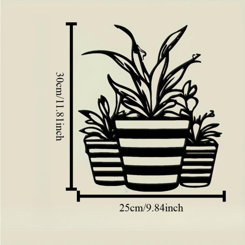 Three Potted Plants Metal Wall Art Black White Design Living Room Bedroom Home Office Minimalist Gift Plant Lovers Christmas Mothers Day 12in
Three Potted Plants Metal Wall Art Black White Design Living Room Bedroom Home Office Minimalist Gift Plant Lovers Christmas Mothers Day 12in