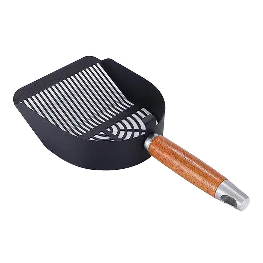 с деревянной ручкой совок для кошачьего туалета из нержавеющей стали инструменты для уборки кошачьего кала инструменты для уборки домашних животных Black - Long Strip
с деревянной ручкой совок для кошачьего туалета из нержавеющей стали инструменты для уборки кошачьего кала инструменты для уборки домашних животных Black - Long Strip