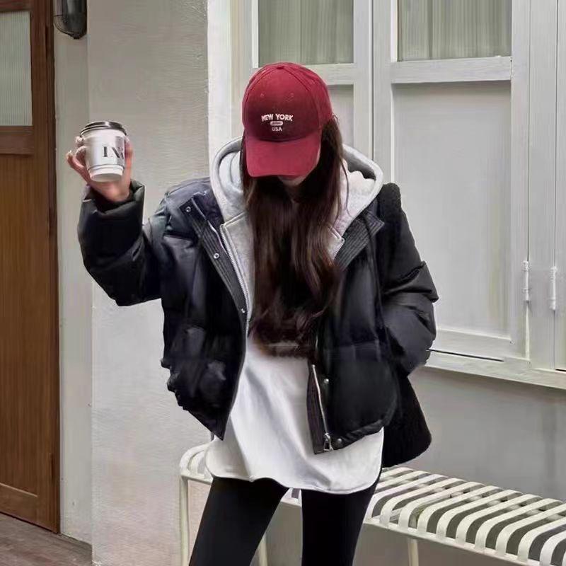 Пуховик с капюшоном в стиле пэчворк по-корейски - Зима 2024 Свободный крой Large
Пуховик с капюшоном в стиле пэчворк по-корейски - Зима 2024 Свободный крой Large