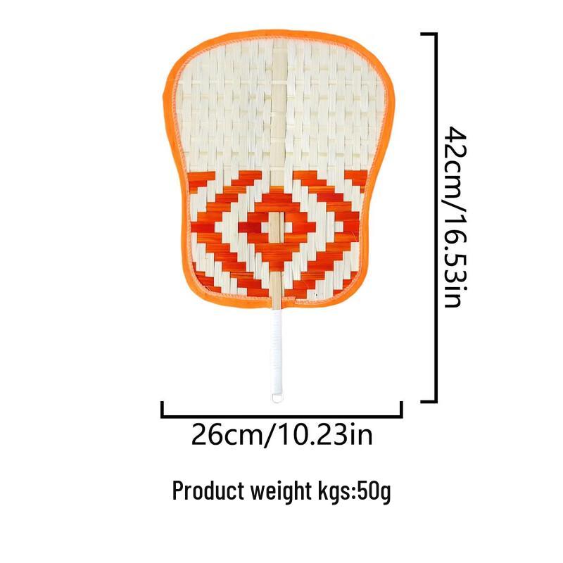 Hand-Woven Bamboo Palm Leaf Cooling Fans
Hand-Woven Bamboo Palm Leaf Cooling Fans