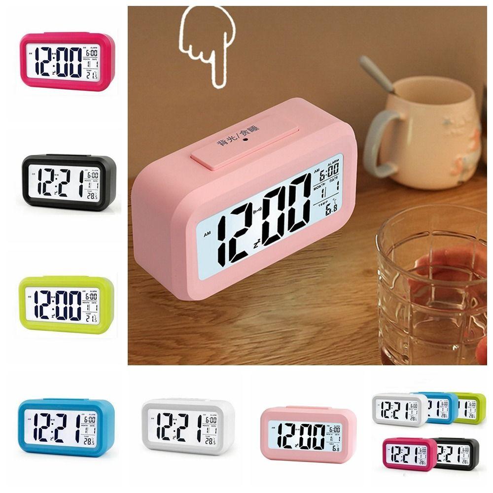Plastic Digital Alarm Clock Silent Desk Digital Clock Creative Smart Electronic Alarm Clock Kids зелёный
Plastic Digital Alarm Clock Silent Desk Digital Clock Creative Smart Electronic Alarm Clock Kids зелёный