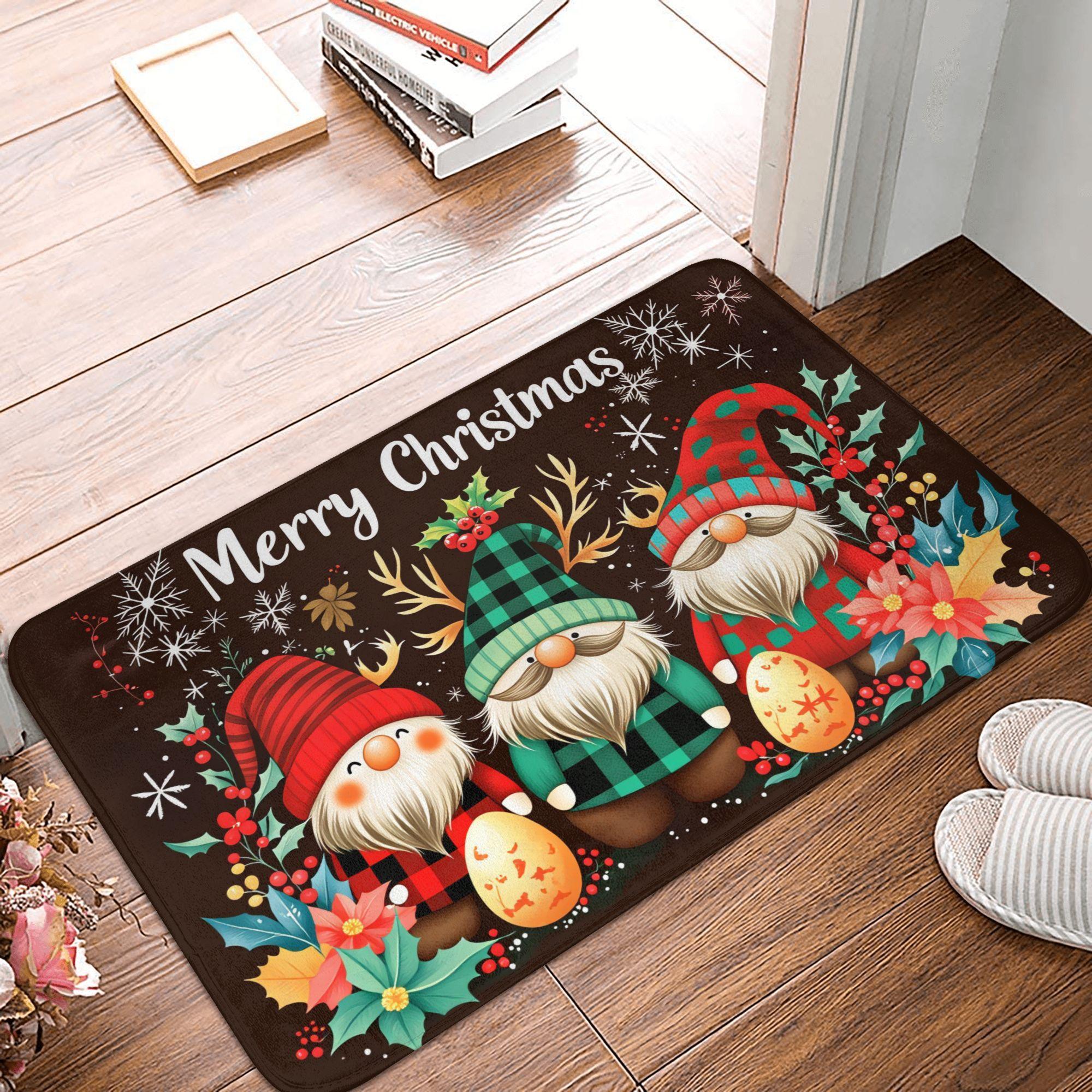 Funny Santa Claus And Elk Doormat Anti-Slip Entrance Kitchen Bath Door Floor Mats Bedroom Balcony Carpet Rug 40cmx60cm
Funny Santa Claus And Elk Doormat Anti-Slip Entrance Kitchen Bath Door Floor Mats Bedroom Balcony Carpet Rug 40cmx60cm