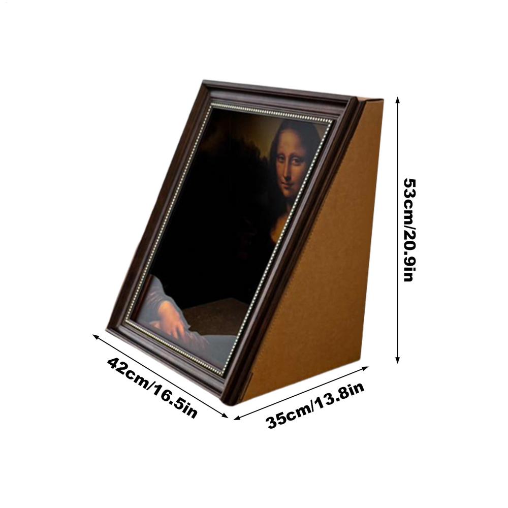 Mona Lisa Scratching Post Oil Painting Cat Bed Art Frame Cat House Cats Hideout Durable Scratching Board Post Pet Supplies
Mona Lisa Scratching Post Oil Painting Cat Bed Art Frame Cat House Cats Hideout Durable Scratching Board Post Pet Supplies