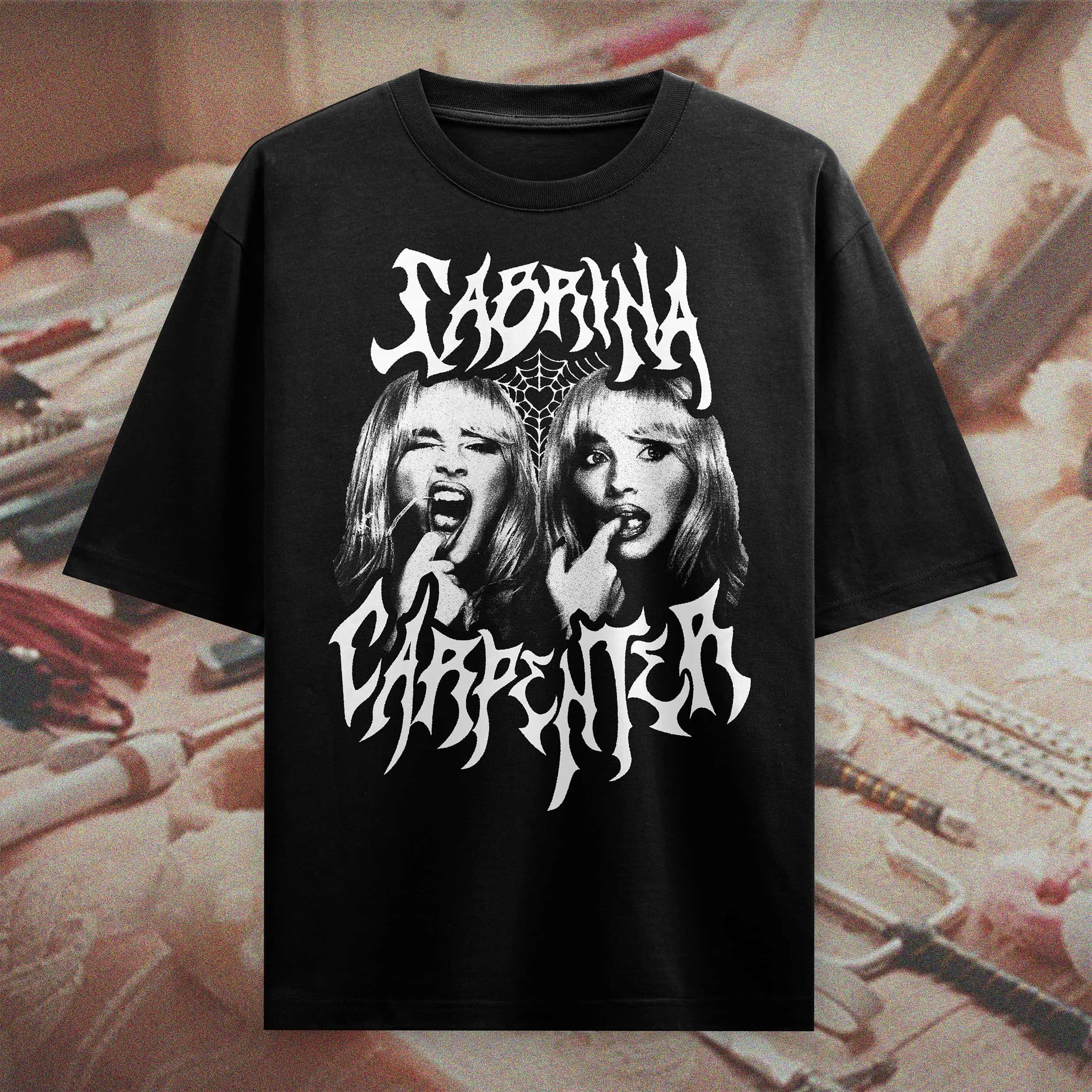 Sabrina Carpenter Metal Style Tshirt UNISEX and Women Summer Cotton Y2K Clothing Breathable Fashion Round Neck Short Sleeved Top M
Sabrina Carpenter Metal Style Tshirt UNISEX and Women Summer Cotton Y2K Clothing Breathable Fashion Round Neck Short Sleeved Top M