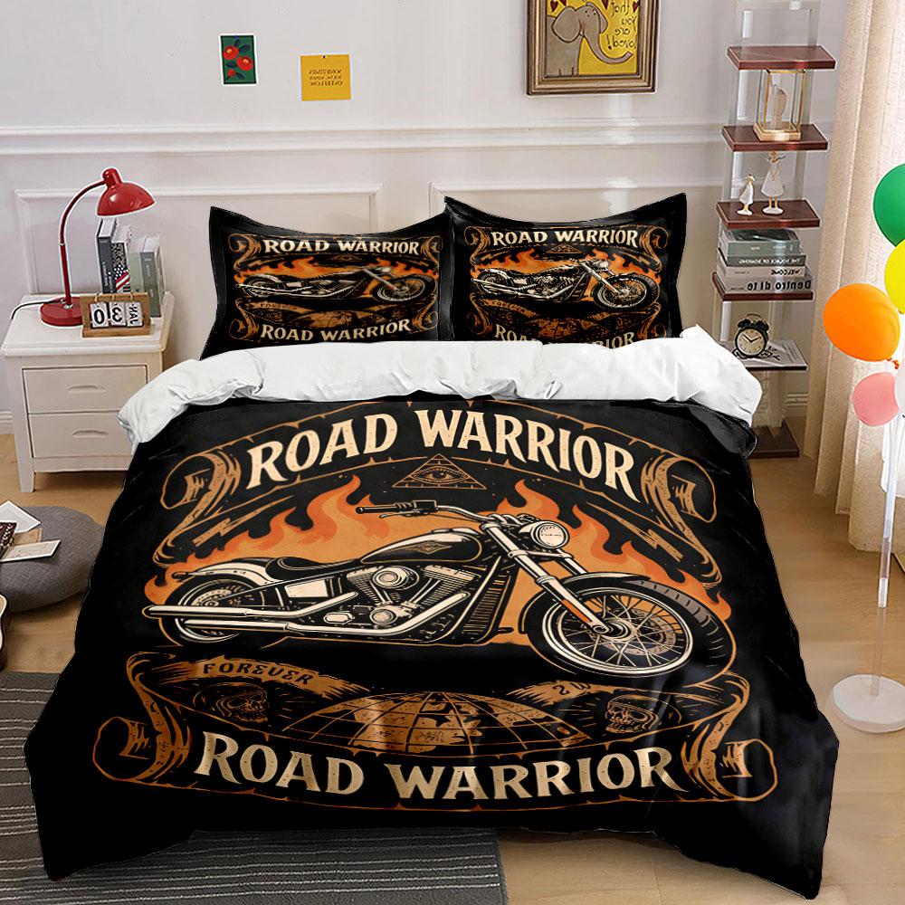 Motorcycle, flames, text design. Bedding sets Duvet cover sets Duvet covers Pillowcases(1 * Duvet Cover 2 * Pillowcases, without duvet insert) 135x200cm
Motorcycle, flames, text design. Bedding sets Duvet cover sets Duvet covers Pillowcases(1 * Duvet Cover 2 * Pillowcases, without duvet insert) 135x200cm