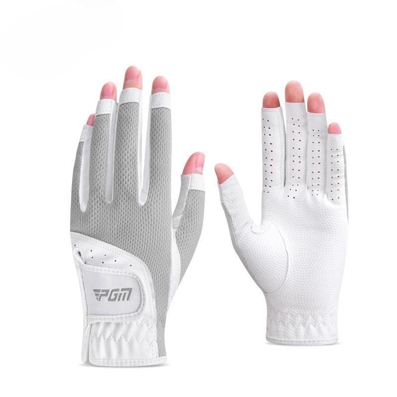 Golf Gloves for Women with Exposed Fingers Summer Breathable Mesh Sun Protection Golf Flexible Finger Covers Golf Accessories Size 21
Golf Gloves for Women with Exposed Fingers Summer Breathable Mesh Sun Protection Golf Flexible Finger Covers Golf Accessories Size 21