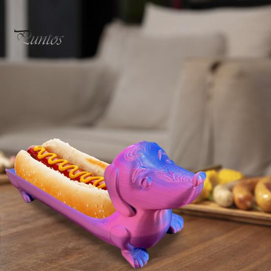 Dachshund Dog Tray for Home Decor Cute Hot Dog Dish 3D Printed Sausage Plate for Sandwiches Snacks Birthday Gift for Dachshund Lovers фіолетовий/синій
Dachshund Dog Tray for Home Decor Cute Hot Dog Dish 3D Printed Sausage Plate for Sandwiches Snacks Birthday Gift for Dachshund Lovers фіолетовий/синій