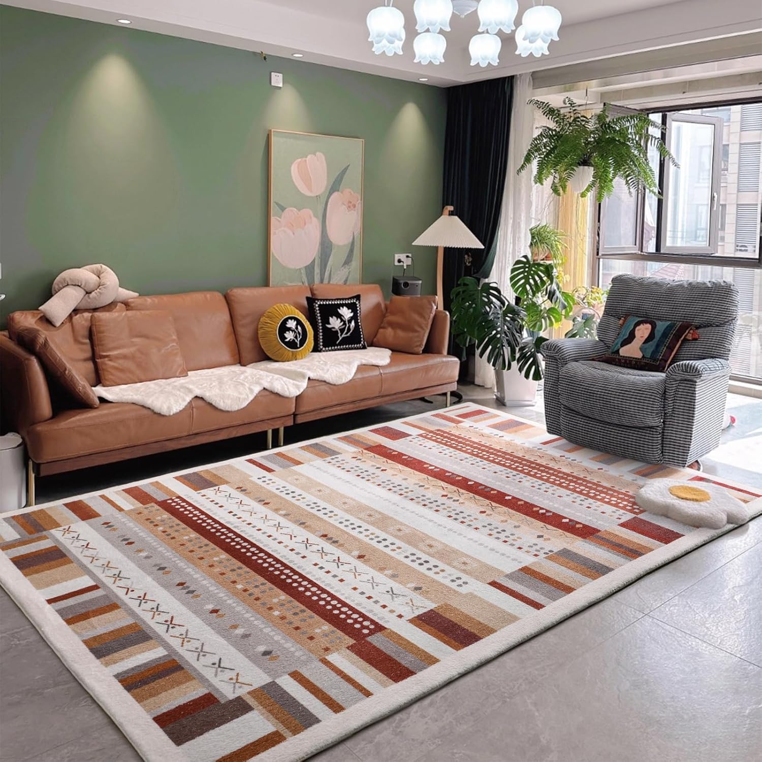 Large Fluffy Area Rugs for Living Room Bedroom Carpet Machine-Washable Suitable for Kids Girls Boys Home Décor Non-Slip Backing 40x60cm
Large Fluffy Area Rugs for Living Room Bedroom Carpet Machine-Washable Suitable for Kids Girls Boys Home Décor Non-Slip Backing 40x60cm