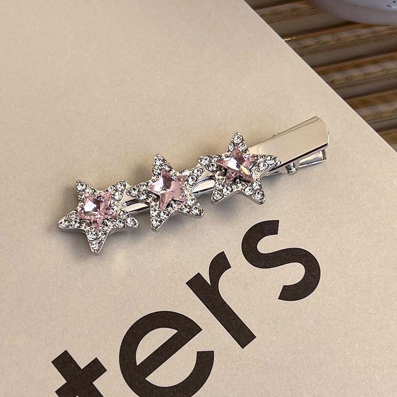 Рожева шпилька для волосся з рожевим серцем та стразами - Корейський стиль, трендова атмосфера, мила крута дівчина, металева шпилька
Рожева шпилька для волосся з рожевим серцем та стразами - Корейський стиль, трендова атмосфера, мила крута дівчина, металева шпилька