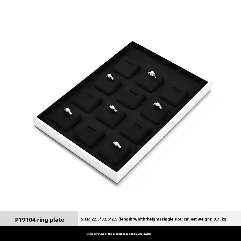 Light Luxury Jewelry Display Tray PU Leather Microfiber Necklace Ring Earring Bracelet Showcase Props
Light Luxury Jewelry Display Tray PU Leather Microfiber Necklace Ring Earring Bracelet Showcase Props