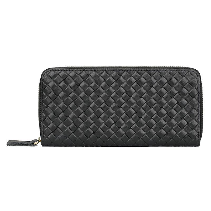 Leather Wallet Woven with Embossed Long Design, Hand-held Bag with Multiple Card Slots, Wallet with Zero Cash Pockets, Anti-theft Credit Card чёрный
Leather Wallet Woven with Embossed Long Design, Hand-held Bag with Multiple Card Slots, Wallet with Zero Cash Pockets, Anti-theft Credit Card чёрный