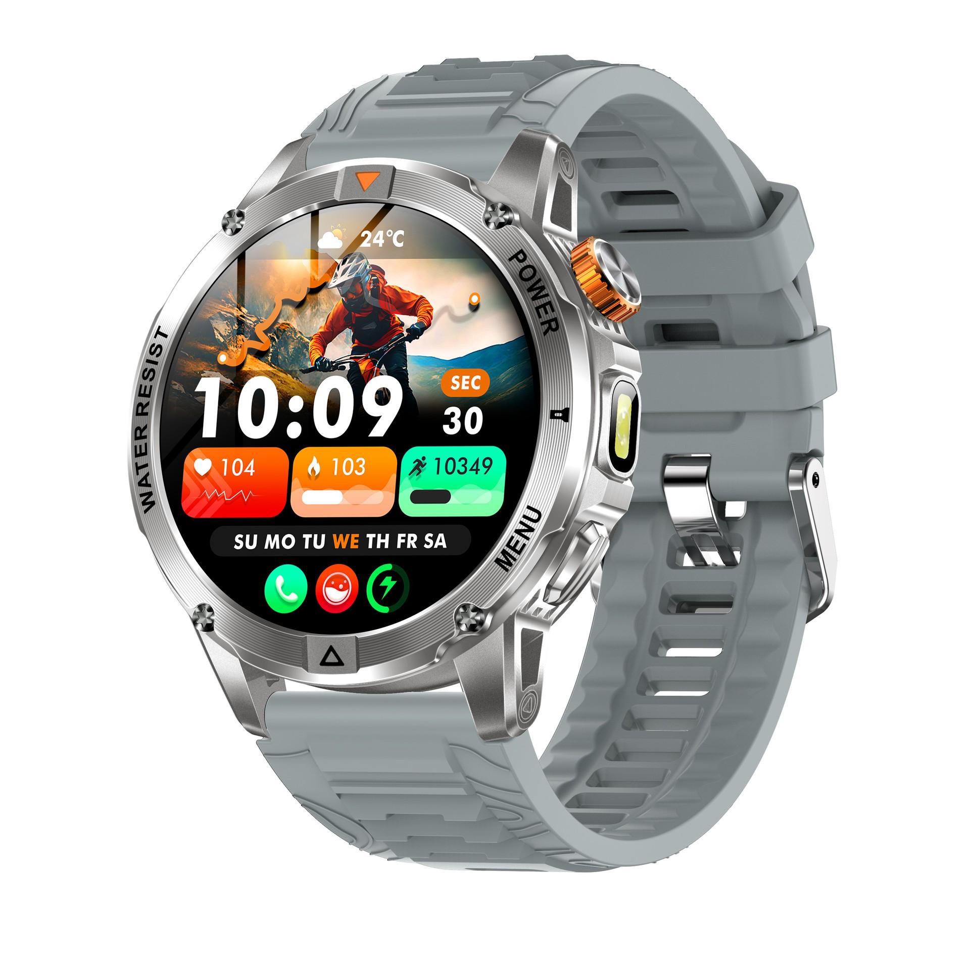 AK93 Outdoor Smartwatch: Durable, Bluetooth Calling, 1000mAh Battery, Heart Rate & Blood Oxygen Monitoring, Sports Mode.
AK93 Outdoor Smartwatch: Durable, Bluetooth Calling, 1000mAh Battery, Heart Rate & Blood Oxygen Monitoring, Sports Mode.