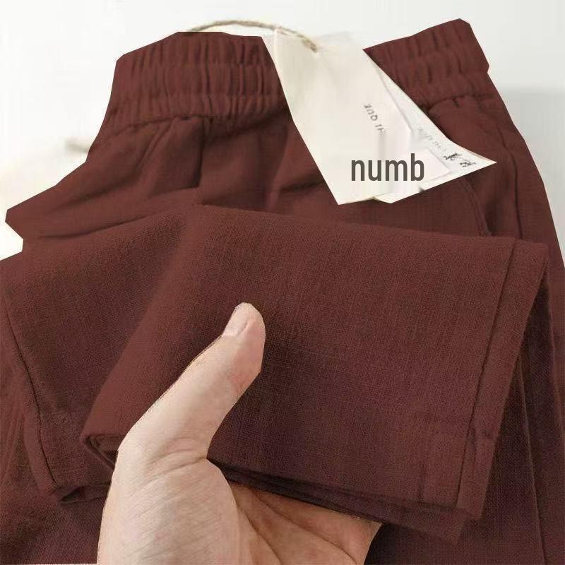 Yamamoto Women s Summer High-Waisted Wide-Leg Linen Pants - Relaxed Fit, Thin, Drapey, Lightweight, Long Style. X-Large
Yamamoto Women s Summer High-Waisted Wide-Leg Linen Pants - Relaxed Fit, Thin, Drapey, Lightweight, Long Style. X-Large