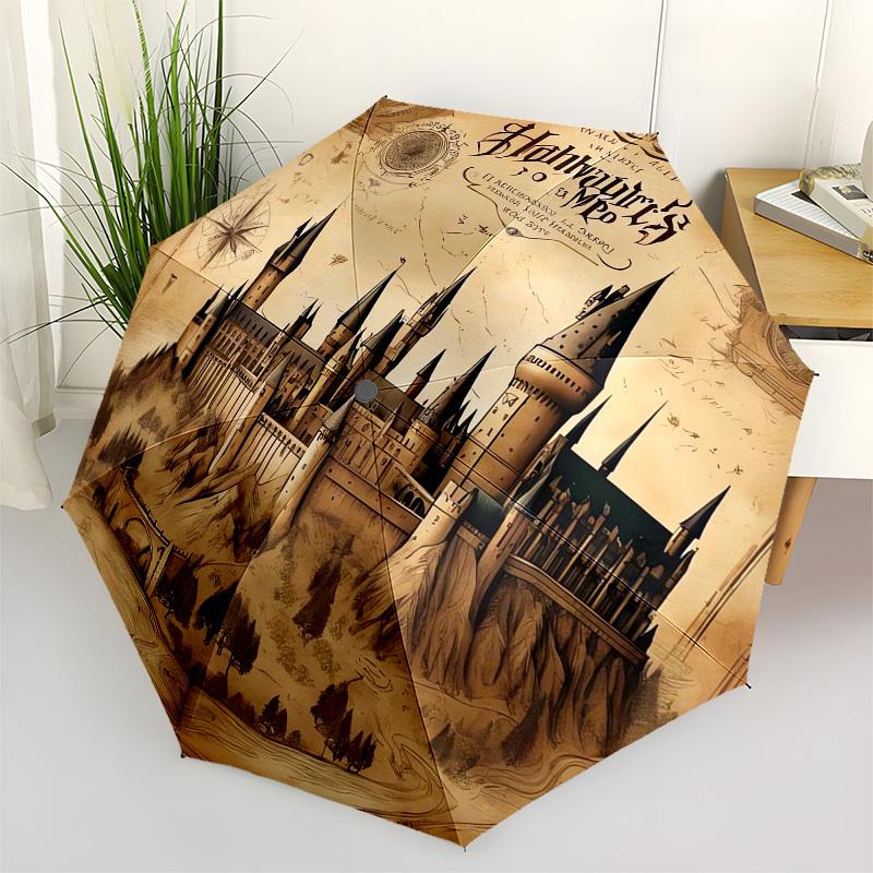 1pc Hogwarts Castle Map Umbrella with Plastic Handle,Cartoon Pattern,Suitable for All Seasons Multi-functional Umbrella523
1pc Hogwarts Castle Map Umbrella with Plastic Handle,Cartoon Pattern,Suitable for All Seasons Multi-functional Umbrella523