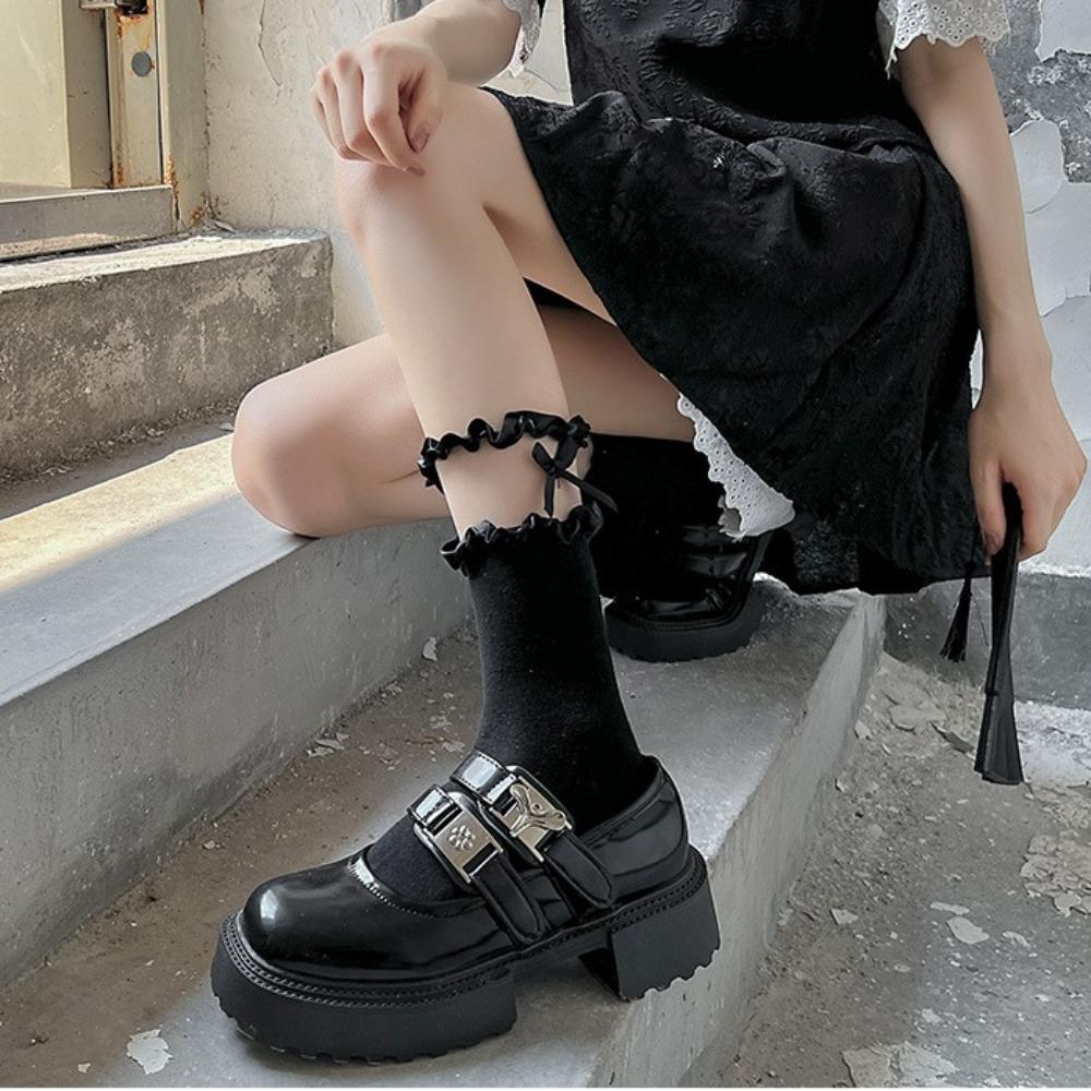 Ballet Style Bowknot Short Tube Socks Lace Ruffle Bow Socks Kawaii Lady 
Ballet Style Bowknot Short Tube Socks Lace Ruffle Bow Socks Kawaii Lady